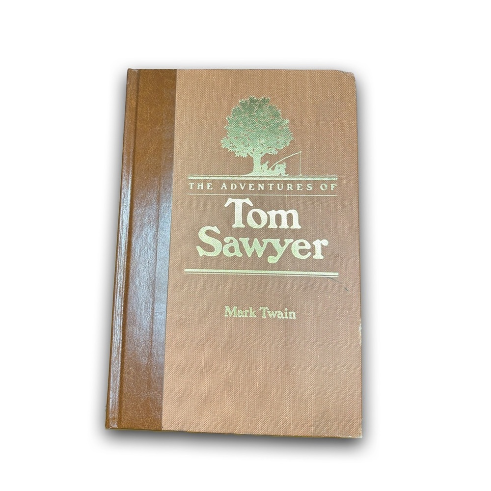 📚 4/$40 The Adventures of Tom Sawyer [hardcover] by Mark Twain.